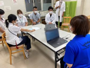 みんなのかかりつけ訪問看護ステーション昭和店の病院での退院後報告会2