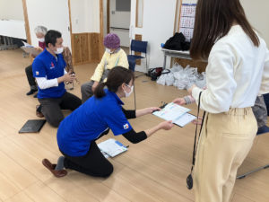 みんなのかかりつけ訪問看護ステーション東京・豊洲の体力測定会3