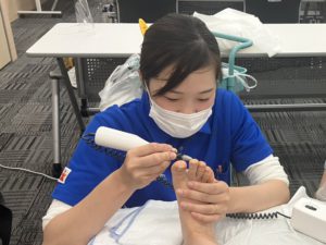 みんなのかかりつけ訪問看護ステーション高畑スタッフが参加して病院開催のフットケア研修会