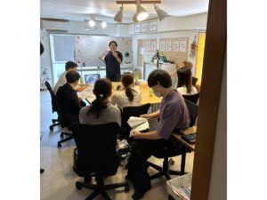 みんなのかかりつけ訪問看護ステーション名北の事務所解放イベントでのセミナー