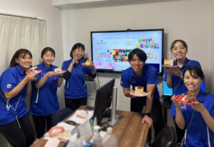 みんなのかかりつけ訪問看護ステーション昭和の誕生日のお祝い