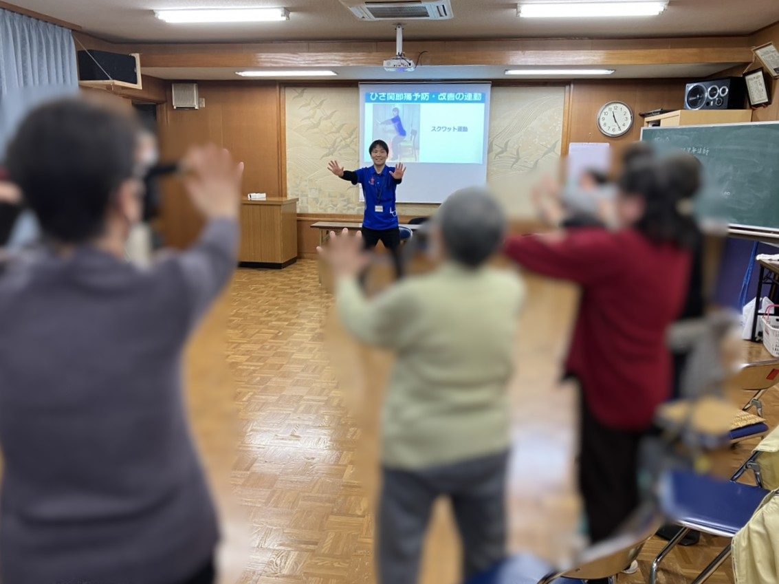 みんなのかかりつけ訪問看護ステーション江南の運動習慣のセミナー