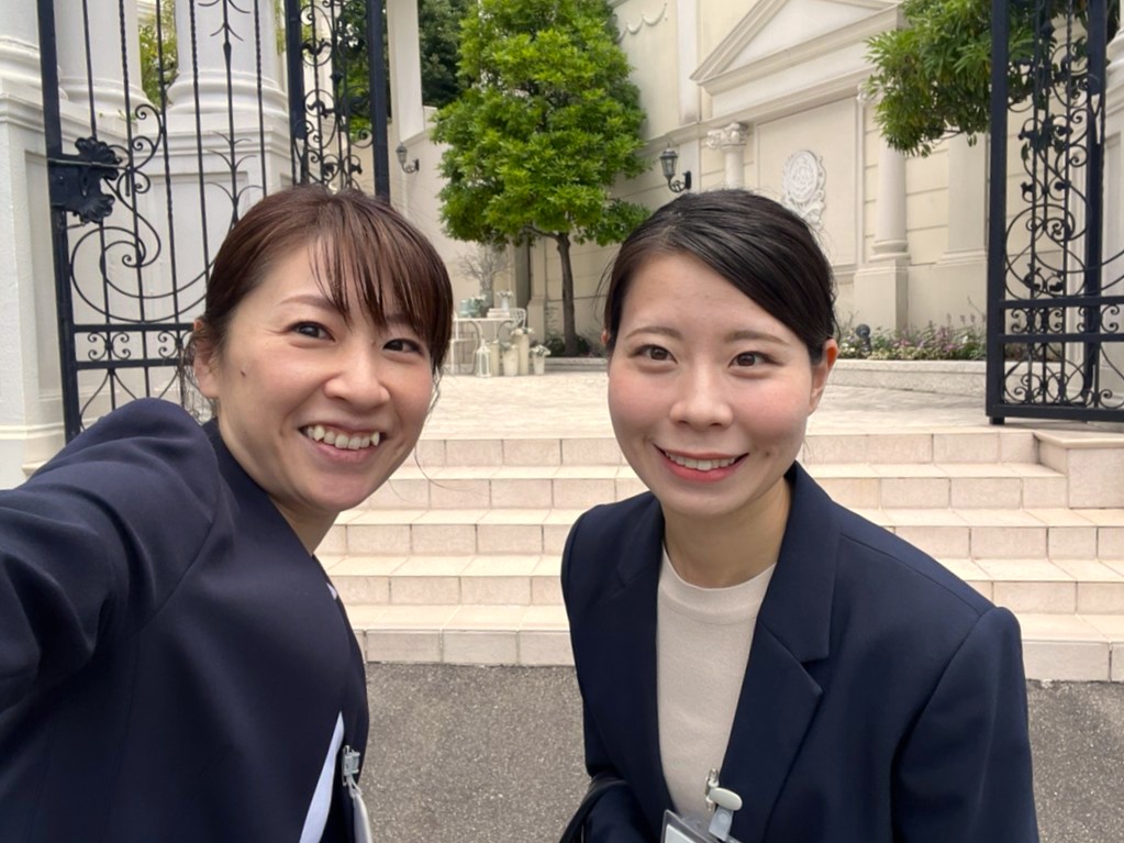 結婚式に参列する方のサポートをしました@有松店