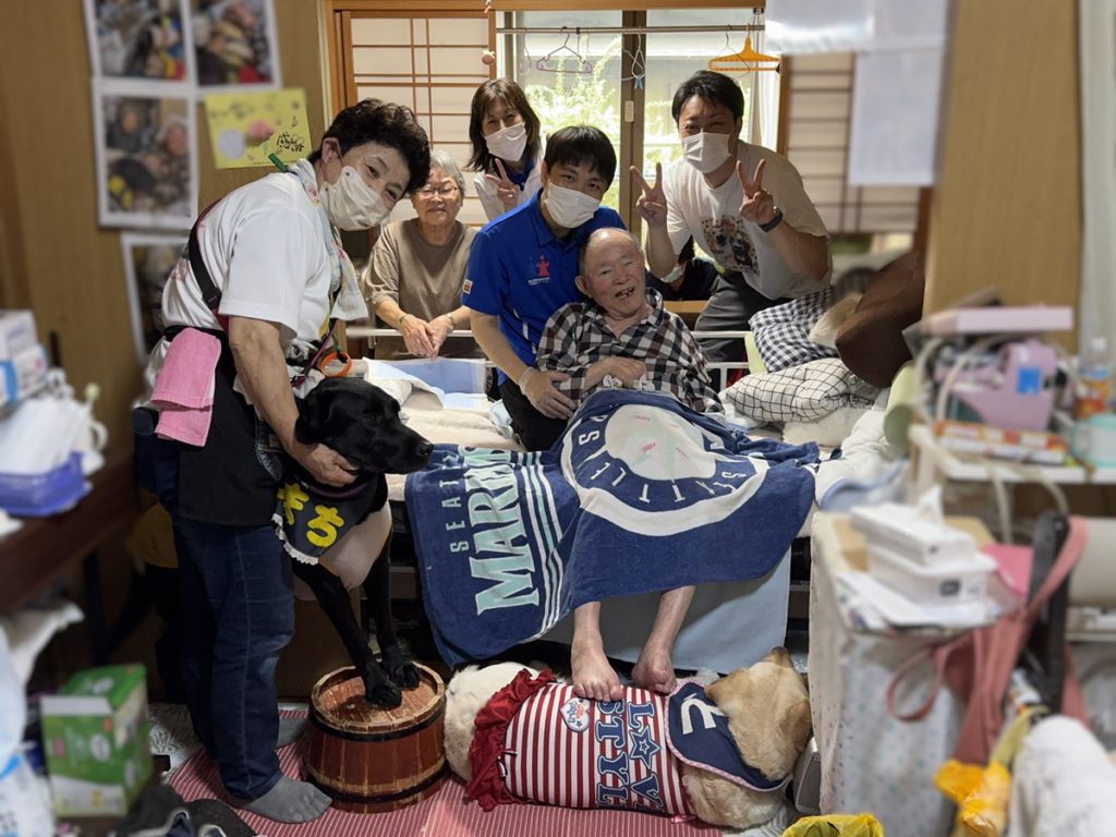 地域の多職種で訪問リハビリとドッグセラピーをお届けしました@江南店